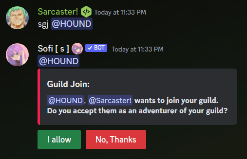 Guild Join