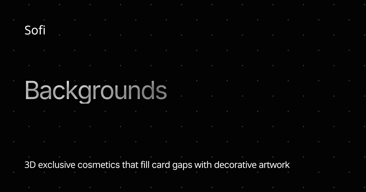 Backgrounds